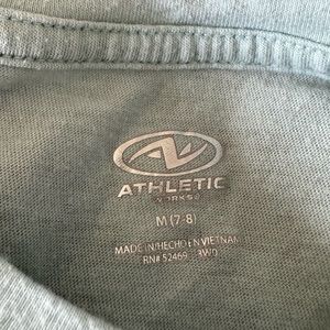 Athletic teal shirt size 7-8